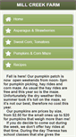 Mobile Screenshot of millcreekfarmquincy.com